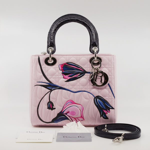 Lady dior flower bag hotsell