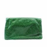 thumbnail clutch leather green phw - L'UXE LINK