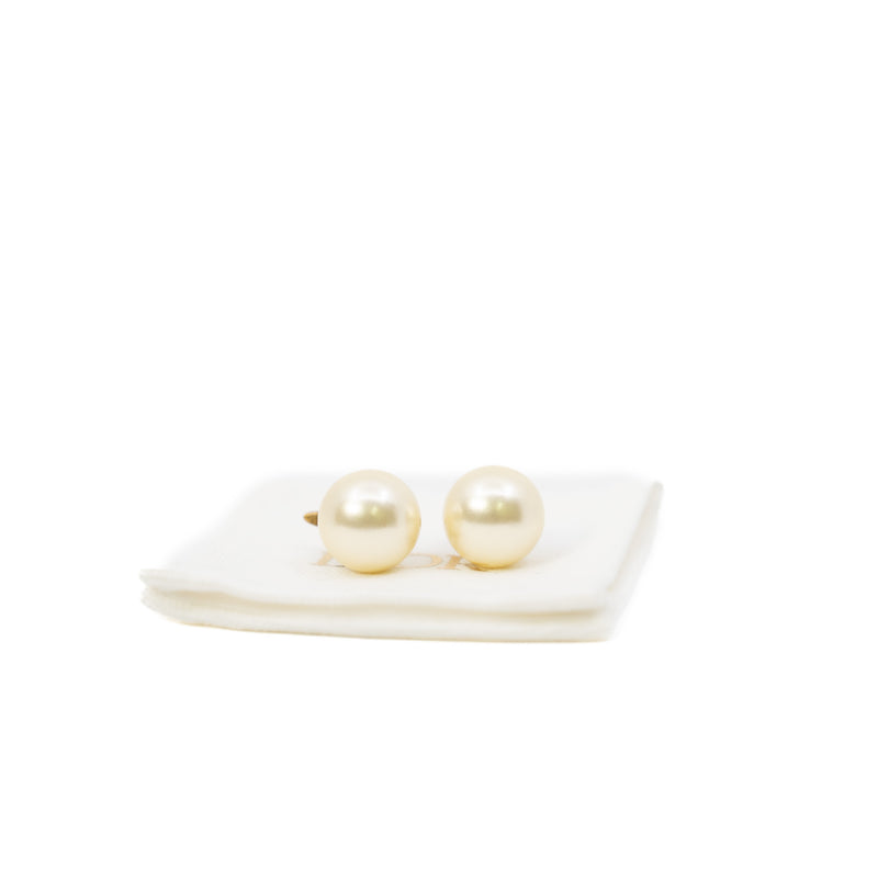 Mise En Dior Tribal Bee Faux Pearl Stud Earrings - L'UXE LINK