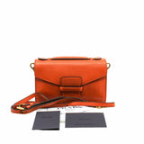 thumbnail side bag  leather orange - L'UXE LINK