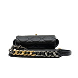 thumbnail 19 Waist Bag In Black Lambskin Multi Hardware - L'UXE LINK