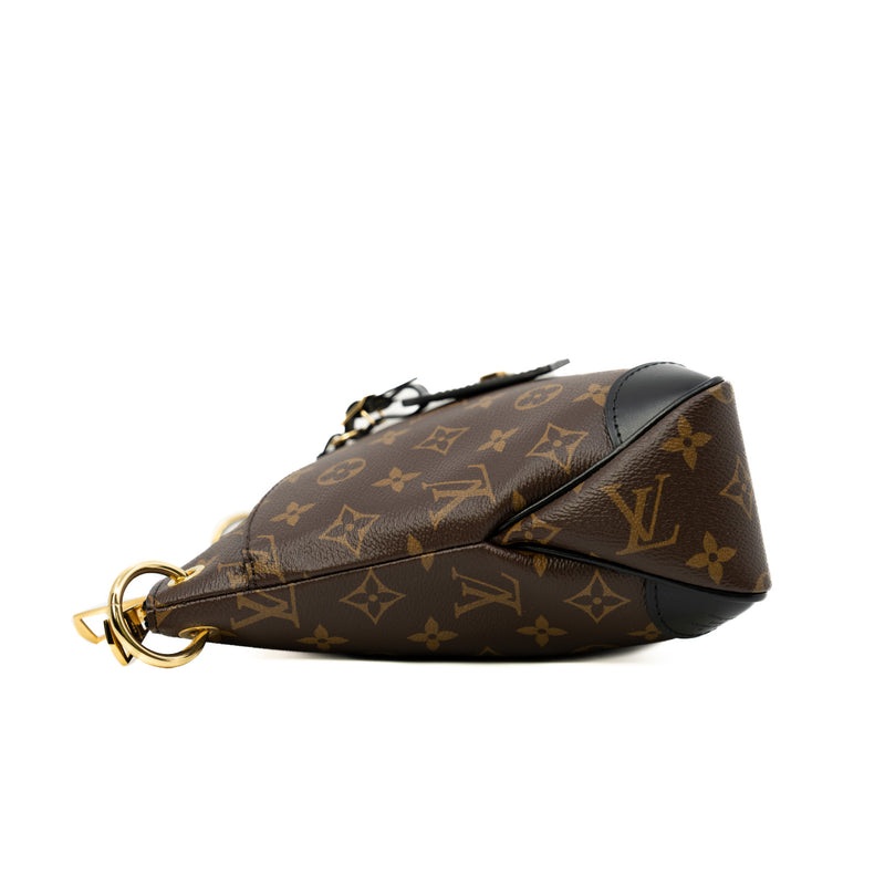 Odéon PM In Monogram Canvas Shoulder Bag With Leather Strap GHW