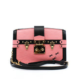 thumbnail Trunk Clutch Pink Epi Leather Rose Ballerine GHW - L'UXE LINK