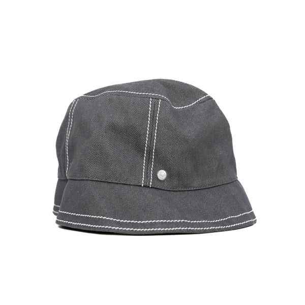 Bucket Hat Denim Grey Size 58 - L'UXE LINK