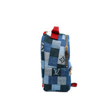 thumbnail mini spring backpack in danim blue ghw - L'UXE LINK