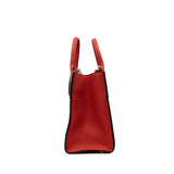 thumbnail City Steamer PM In Red Calfskin Leather SHW With Strap - L'UXE LINK