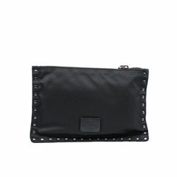 medium black clutch shw