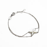 thumbnail bracelet lien white wg - L'UXE LINK