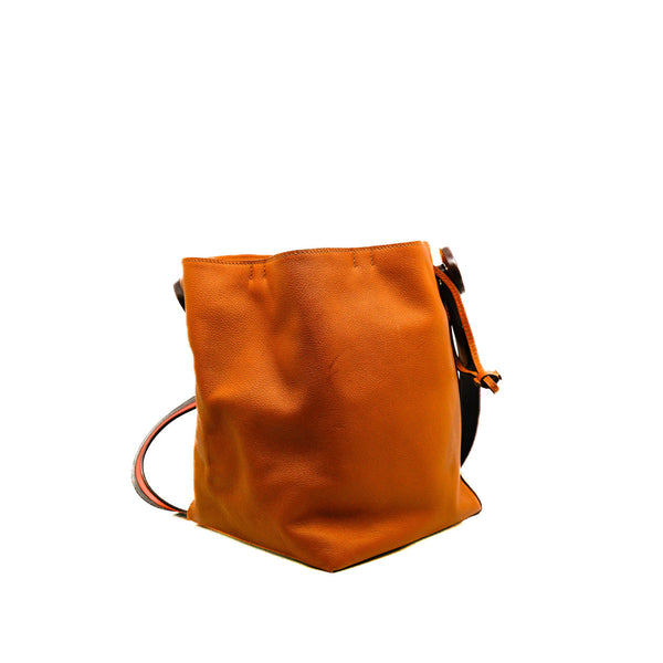 Licol 17 Evercolor In Sac Swift Leather Toffee/Havane/Capucine Bag C Stamp - L'UXE LINK