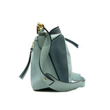 thumbnail Medium Puzzle Bag In Calfskin Blue and Skyblue PHW - L'UXE LINK