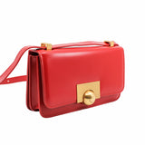 thumbnail Shoulder Bag Calfskin Leather  red box ghw - L'UXE LINK