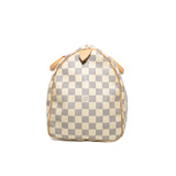 thumbnail Speedy 35 Damier Azur Canvas Handbag GHW - L'UXE LINK