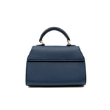 thumbnail Moynat Réjane Nano Bag Calfskin Navy Ghw with Strap