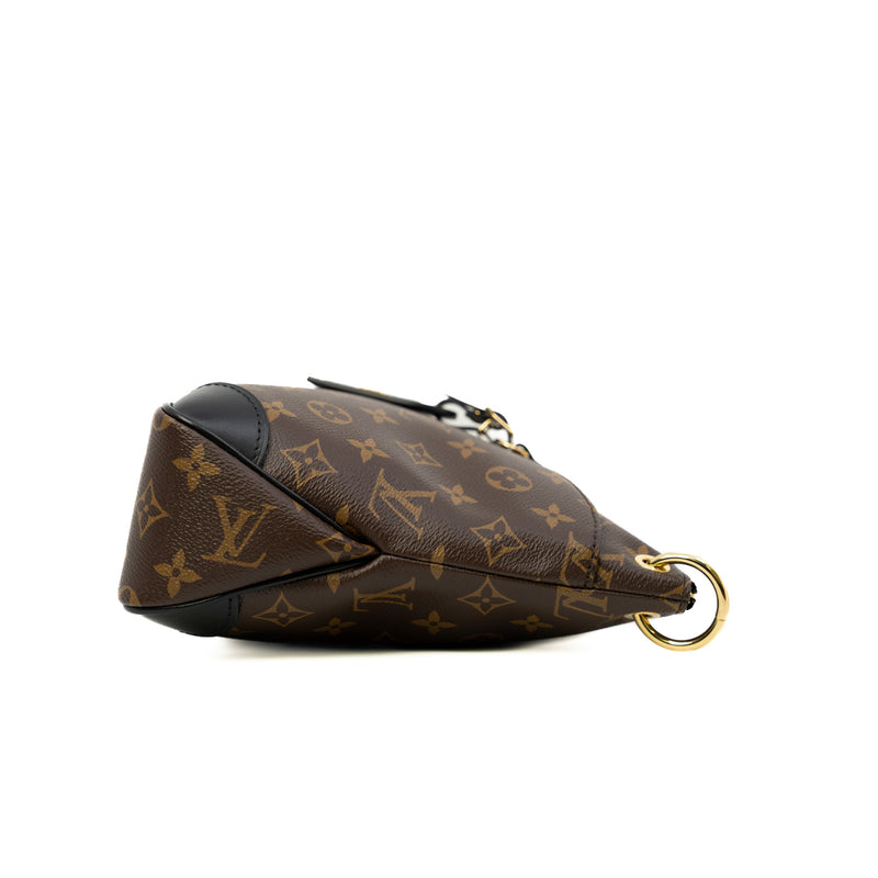 Odéon PM In Monogram Canvas Shoulder Bag With Leather Strap GHW