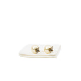 thumbnail Mise En Dior Tribal Bee Faux Pearl Stud Earrings - L'UXE LINK