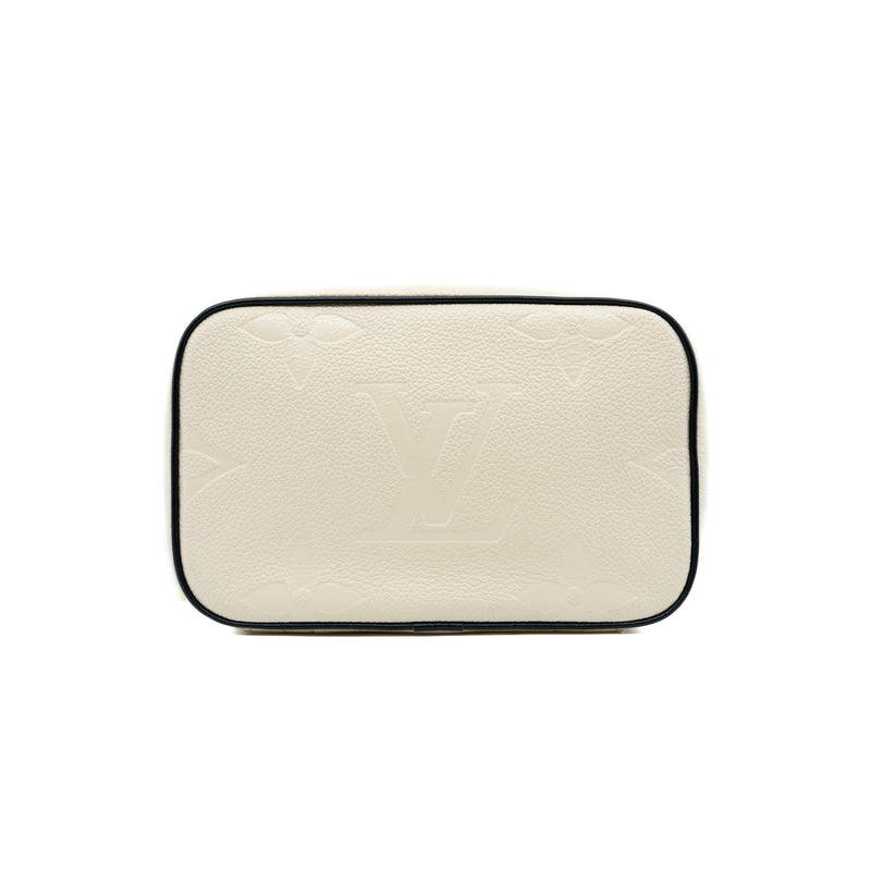 Nice Mini Wild at Heart White Empreinte Monogram Canvas Toiletry Pouch GHW - L'UXE LINK