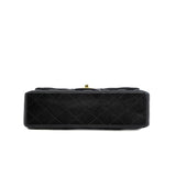 thumbnail small classic flap in black lambskin GHW  seri 26