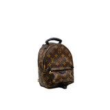 thumbnail Mini Palm Springs Monogram Canvas Backpack With Micro Chip GHW - L'UXE LINK