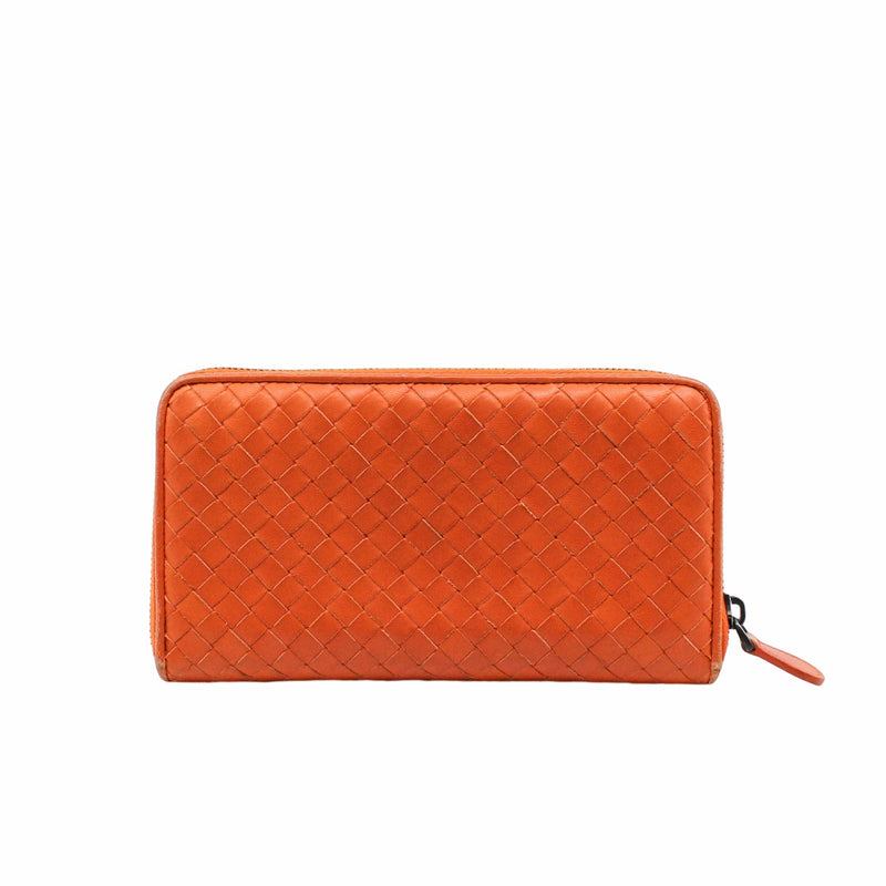 zippy long wallet orange