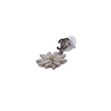 thumbnail CC Daisy Dangle Enamel And Metal Earrings - L'UXE LINK