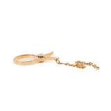 thumbnail Filou Glove Clip In Rose Gold Plated Metal - L'UXE LINK