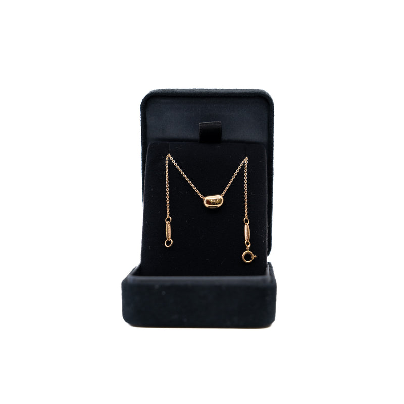 Bean Design Pendant Necklaces in 18k Rose Gold RRP 1100 - L'UXE LINK