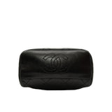 thumbnail Kiss Lock In Black Lambskin Leather Clasp Bag GHW Seri 30 - L'UXE LINK