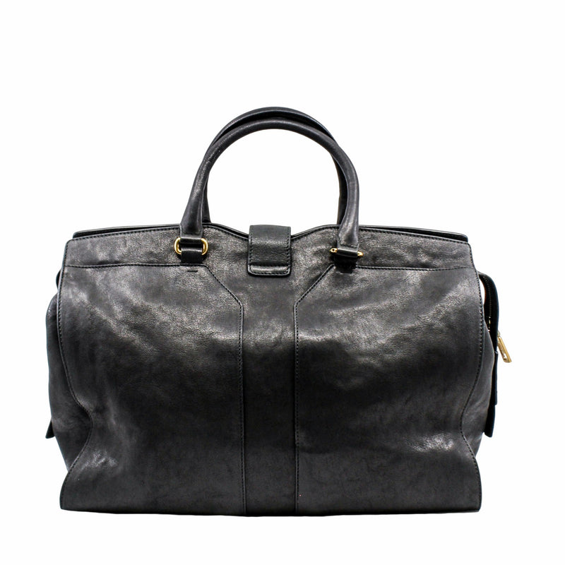 Chyc Cabas Tote large Leather black GHW