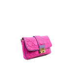 thumbnail Miss Dior Promenade In Rose Pink Lambskin Crossbody Bag GHW - L'UXE LINK