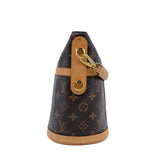 thumbnail Duffle Monogram Canvas Handbag With Strap GHW - L'UXE LINK