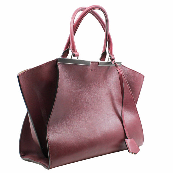 Petite 3Jours Bag medium Leather Red PHW - L'UXE LINK