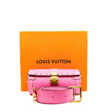 thumbnail Papillon Pink Epi Leather Trunk Bag GHW - L'UXE LINK