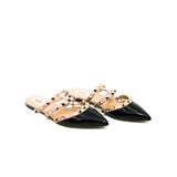 thumbnail black flat sandal #36 - L'UXE LINK