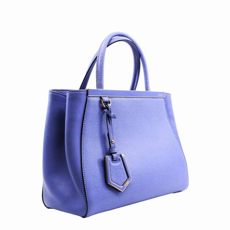 2JOURS BAG LEATHER PETITE SMALL purple GHW