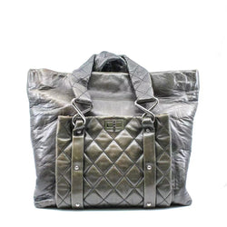 8 Knots In Grey Quilted Lambskin Leather Tote PHW Seri 11