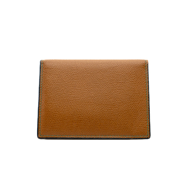 Valextra Compact Wallet In Brown - L'UXE LINK