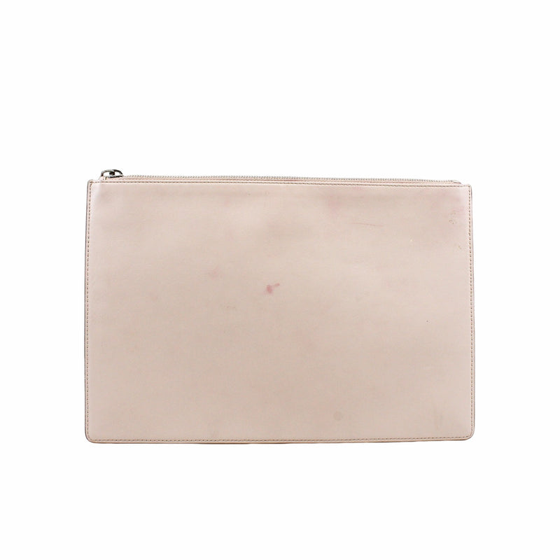 clutch light pink phw