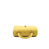 thumbnail 22P Small Coco Handle Light Yellow Caviar Handbag LGHW Seri NKHGXXXX - L'UXE LINK