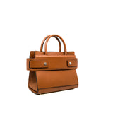 thumbnail Mini Horizon Bag In Brown Calfskin PHW - L'UXE LINK