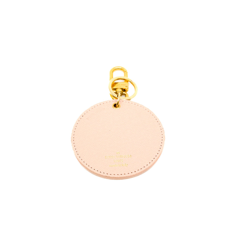 Damier Azur Tahitienne Bag Charm Key Ring - L'UXE LINK