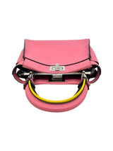 thumbnail Mini Peekaboo Handbag With Handle Pink PHW