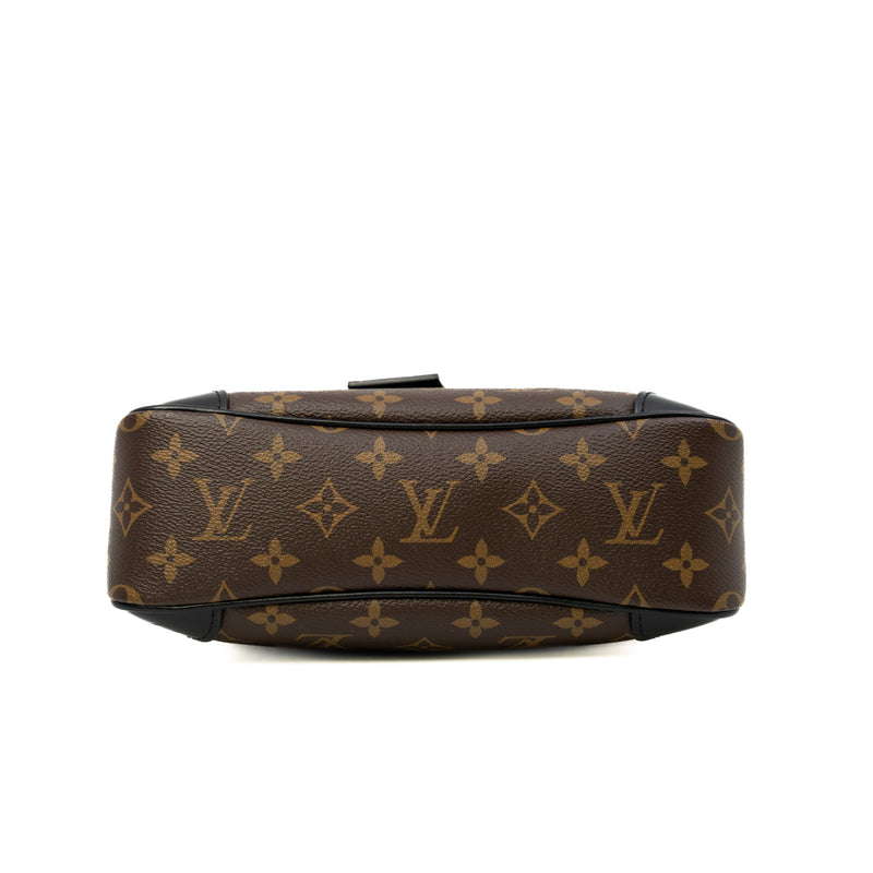 Odéon PM In Monogram Canvas Shoulder Bag With Leather Strap GHW