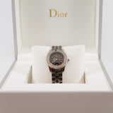 thumbnail Christian Dior Christal Women's Watch In Black Dial Set With Diamonds - L'UXE LINK