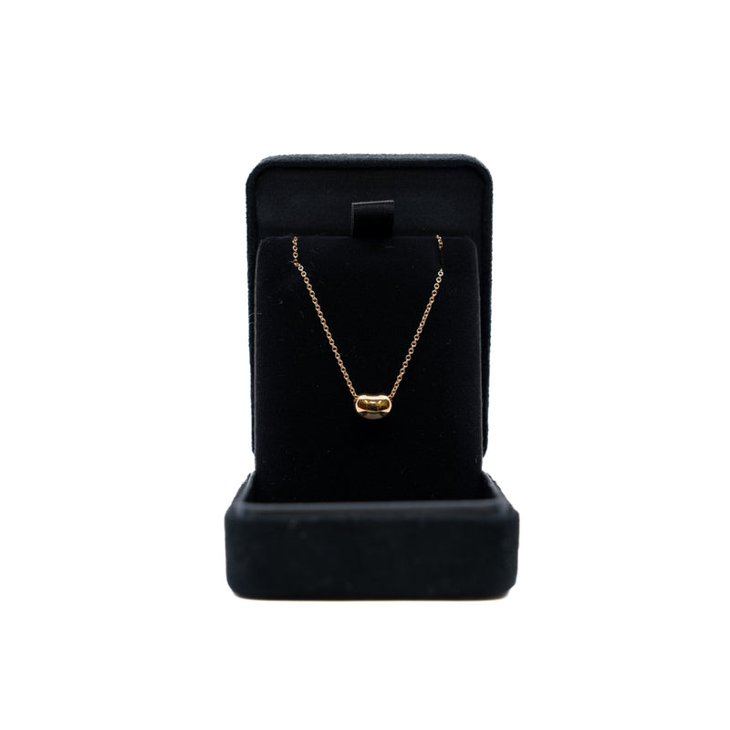 Bean Design Pendant Necklaces in 18k Rose Gold RRP 1100 - L'UXE LINK