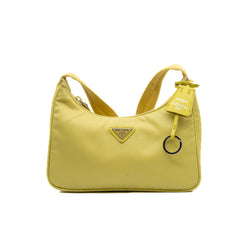 Re-Edition 2000 Re-Nylon Yellow Mini Bag