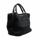 thumbnail Tote Bag Lambskin Leather With Black Diamond PHW - L'UXE LINK