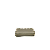 thumbnail Garavani Rockstud Metallic Bronze Leather Clutch Bag GHW - L'UXE LINK