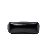 thumbnail Mini Vanity Case With Top Handle In Black Shiny Lambskin Quilted Bag GHW - L'UXE LINK