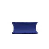 thumbnail 19C Chevron Square Royal Blue Envelope Flap Bag GHW Seri 27 - L'UXE LINK