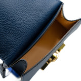 thumbnail Moynat Réjane Nano Bag Calfskin Navy Ghw with Strap